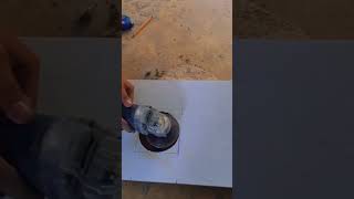 How to cut Tiles Around pipes construction amazing tiles [upl. by Loos]