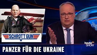 Jetzt also doch Deutschland liefert schwere Waffen an die Ukraine  heuteshow vom 29042022 [upl. by Fini820]