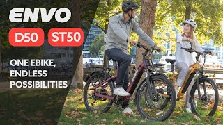 ENVO D50ST50 One Ebike Endless Possibilities Proudly Canadian 🍁 [upl. by Aneelahs]