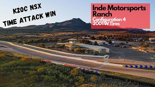 Inde Motorsports Ranch  K20C NSX Wins [upl. by Ecydnarb653]