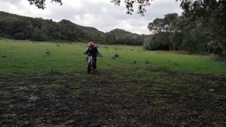 Test motocross gazelle 50 cc par enfant 7 ans [upl. by Melmon]