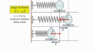 Il moto armonico di una molla [upl. by Eenat319]