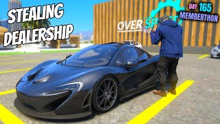 We Rob A Dealership In GTA 5 RP  Memberthon Day 165 [upl. by Winson962]