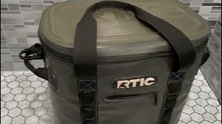 Honest Review of RTIC Soft Cooler Insulated Bag Portable [upl. by Ynohtnakram]