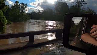 Asheville Area Flooding  Etowah NC Bridge Flooding  Hurricane Helene Catastrophe [upl. by Rafaelof732]