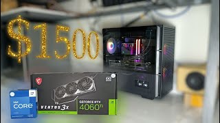 Quick build Build my 1500 PC upgrades finally [upl. by Uolyram]