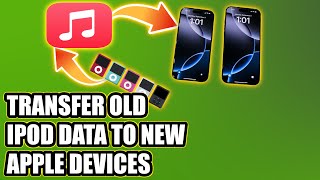 How To Transfer MusicDATA From Your OLD IPOD To New Apple Devices Iphone IPAD amp Apple Music [upl. by Peskoff]