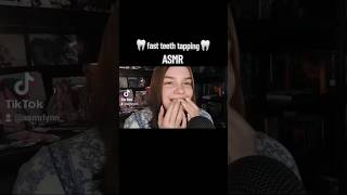 fast teeth tapping ASMR [upl. by Fiertz]