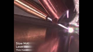 Handheld Laser Welding in Slow Motion [upl. by Krisha]