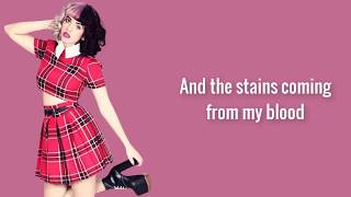 Melanie Martinez  Seven Nation Army Cover Lyrics [upl. by Riggall]