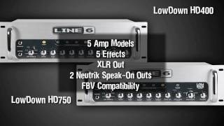 LowDown Bass Amplifer Overview  Line 6 [upl. by Ereveneug]