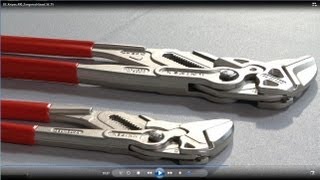 Knipex WerkstattTV Der Zangenschlüssel XL 86 03 400 [upl. by Rillings]