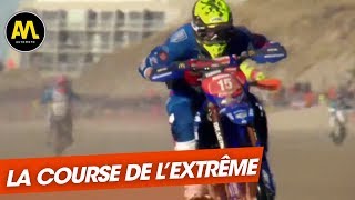 Moto Enduro  lenfer du sable du Touquet [upl. by Annnora]