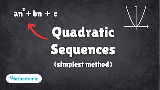 The practical way to solve Quadratic Sequences  GCSE Maths Higher [upl. by Anahsor]