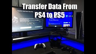 How to Transfer Data from PS4 to PS5 [upl. by Kester]