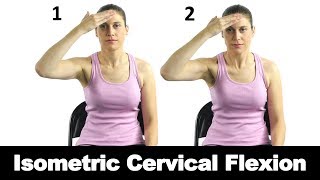 Isometric Cervical Flexion for Neck Strengthening  Ask Doctor Jo [upl. by Schuman835]