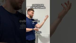 3 Tests For Cubital Tunnel [upl. by Lledroc]