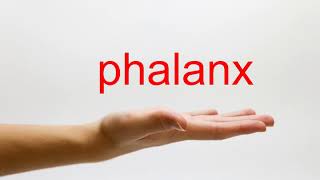 How to Pronounce phalanx  American English [upl. by Uba]