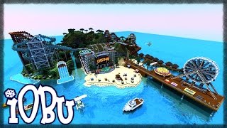 OLANN ISLAND Minecraft Showcase with Download [upl. by Arron]