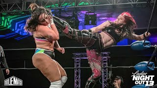 KiLynn King vs Kaitlyn Marie  Ladies Night Out 13  Womens Wrestling [upl. by Knute]