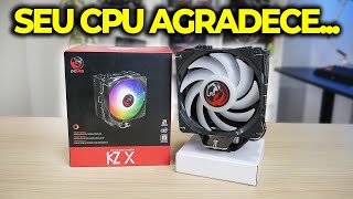 ESSE AIR COOLER RGB PODEROSO PODE SUBSTITUIR SEU COOLER BOX PCYES KZX 120MM ARGB [upl. by Nashner]