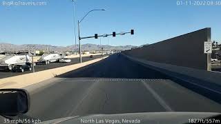 BigRigTravels LIVE  North Las Vegas NV to Salina UT I15 I70 11122 815 AM PST [upl. by Aztilem]