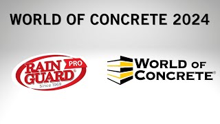 RainguardPro at World of Concrete 2024 [upl. by Tomaso]