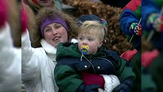 Intocht Sinterklaas Ravenstein 1993 [upl. by Ennaitsirk924]