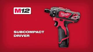 Milwaukee M12 BD Skruvdragare [upl. by Tiffani739]