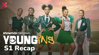 Season 1 Recap  Youngins  Showmax Original [upl. by Shelman915]