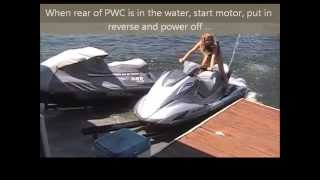 Poly Lift Dual PWC Platform jetski lift [upl. by Nyrat444]