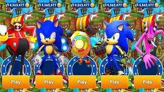 Sonic Dash vs Sonic Prime Dash  NEW BOSS DrBabble vs Boscage Maze Sonic vs Sonic vs Sonic Prime [upl. by Ynahteb891]