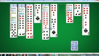 Spider Solitaire 4 suits 047 [upl. by Sibley731]