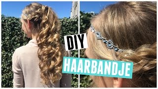 DIY Gala Haarbandje met LINDA HARMSEN ♥ MADEBYNoelle [upl. by Trescha43]