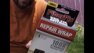 FIberFix Repair Wrap Field Test [upl. by Stanwinn]