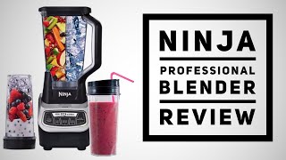 NINJA PROFESSIONAL BLENDER REVIEW with NUTRI NINJA CUPS  The ice crushing smoothie maker [upl. by Avlasor]