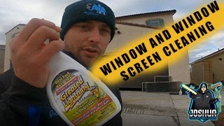 WINDOW AND WINDOW SCREEN CLEANING [upl. by Telimay]