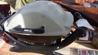 Using a Weber Q to cook a Lamb roast  Part Two [upl. by Sanborne389]