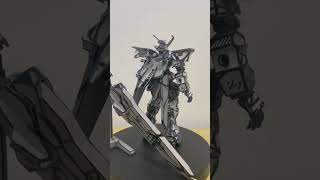 Gundam Astray Blue Frame 2nd Revise Comic Style gundam gunpla gunplacustom shorts gundamseed [upl. by Nerval547]