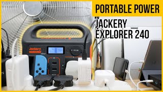 Jackery Portable Power Station Explorer 240 review [upl. by Hett37]