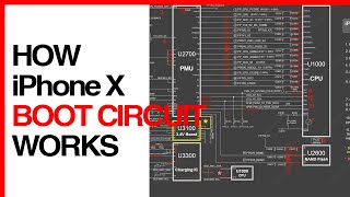 How iPhone X Boot Circuit Works  REWA Academy Logic Board Repair Online Course [upl. by Eiffe]