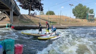 Holme Pierrepont Whitewater SUP Festival 2022 Highlights [upl. by Eked]