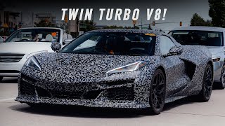 2025 Corvette ZR1 Acceleration amp Exhaust Sounds Next To A Demon 170 [upl. by Alilahk]