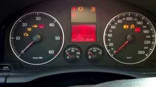 Golf v 20 tdi 140 demarrage avec culasse poreuse [upl. by Ahsenod]