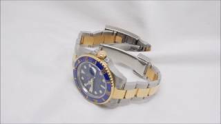 Rolex Submariner 116613LB Bluesy [upl. by Broderick]