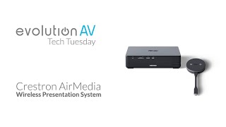 Tech Tuesday Crestron AirMedia [upl. by Anelav]