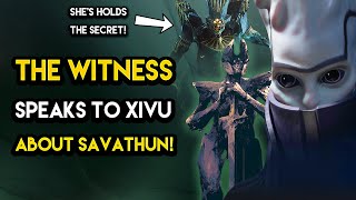 Destiny 2  THE WITNESS SPEAKS ABOUT SAVATHUN [upl. by Nnave]