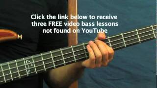 easy bass guitar lesson longview green day [upl. by Knah]