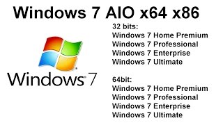 ISO Windows 7 AIO x86 x64 Março2017 [upl. by Morrison]