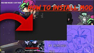 Friday night funkin  how install mods tutorial [upl. by Anyahc]